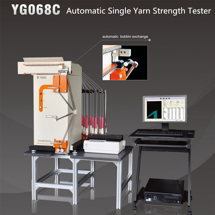 YG068C Automatic Single Yarn Strength Tester